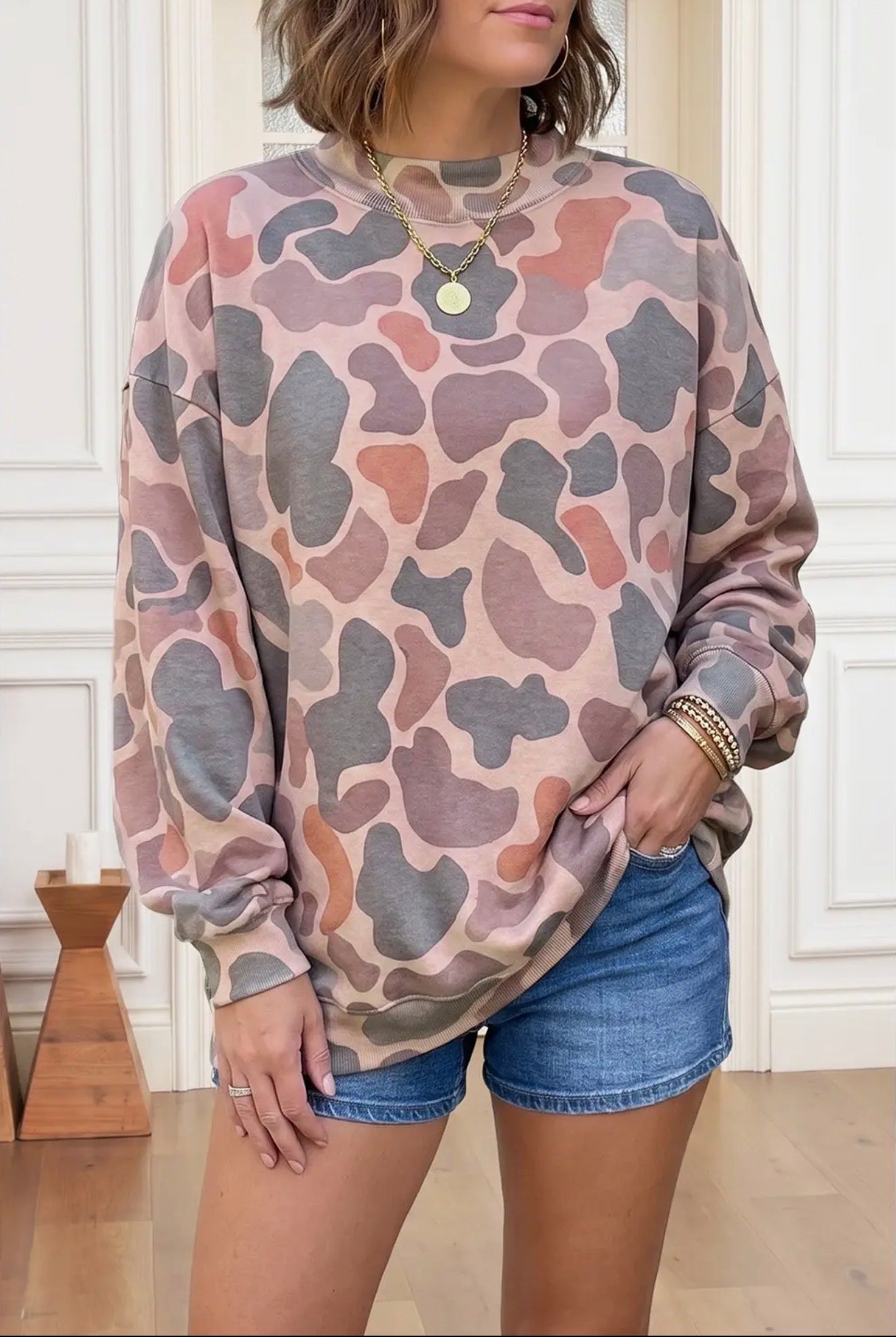 Camo Mockneck : PREORDER