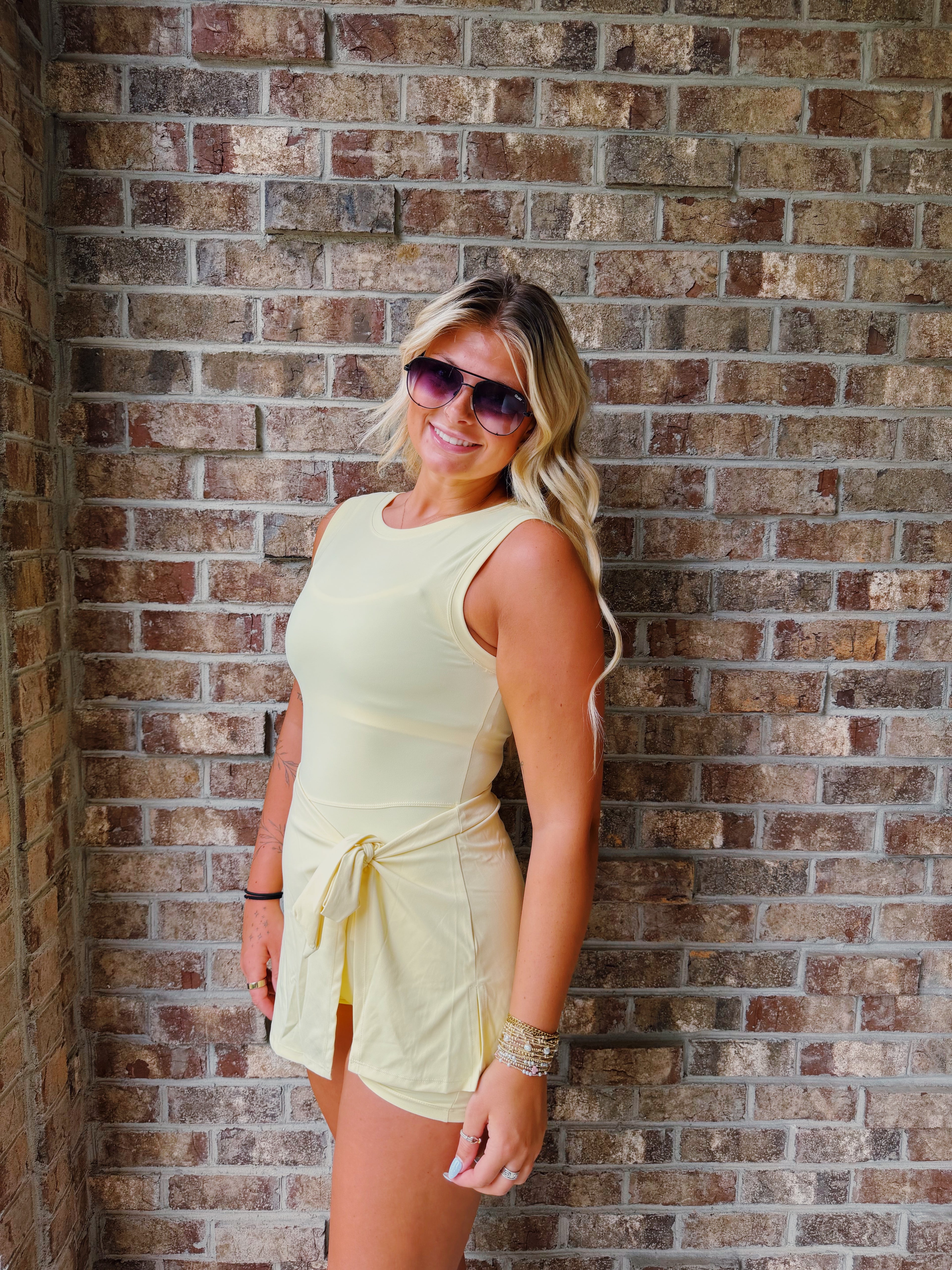 Crossover Tie Dress