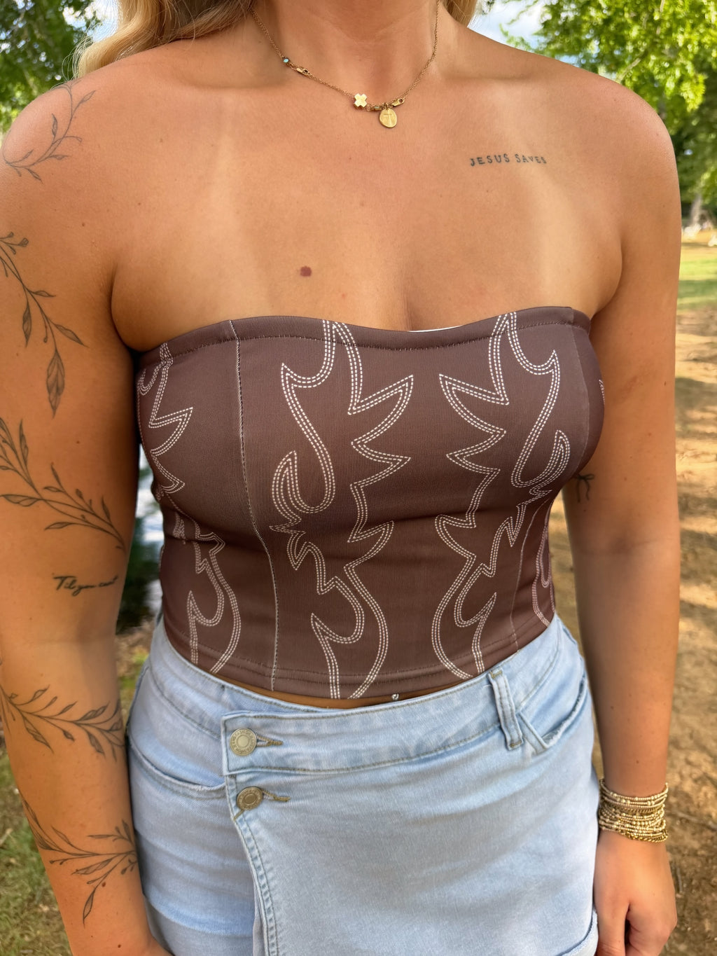 Western Corset Top
