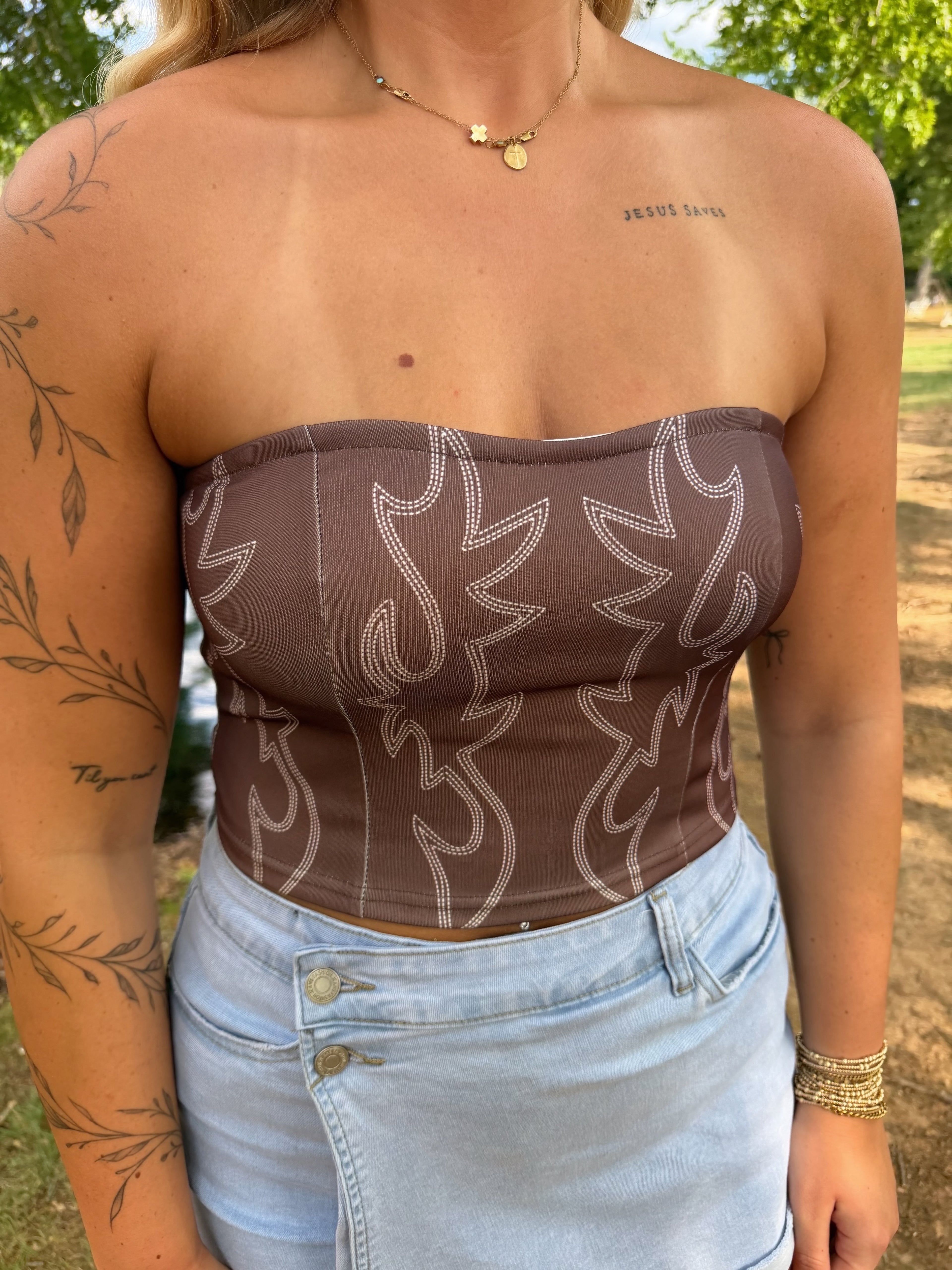Western Corset Top