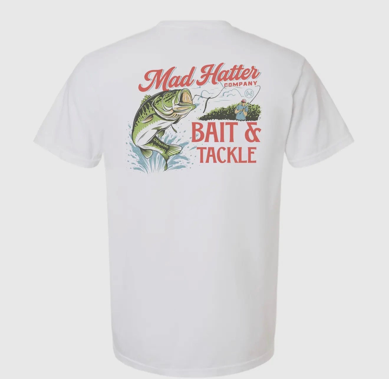 Mad Hatter Co. Bait & Tackle Tee