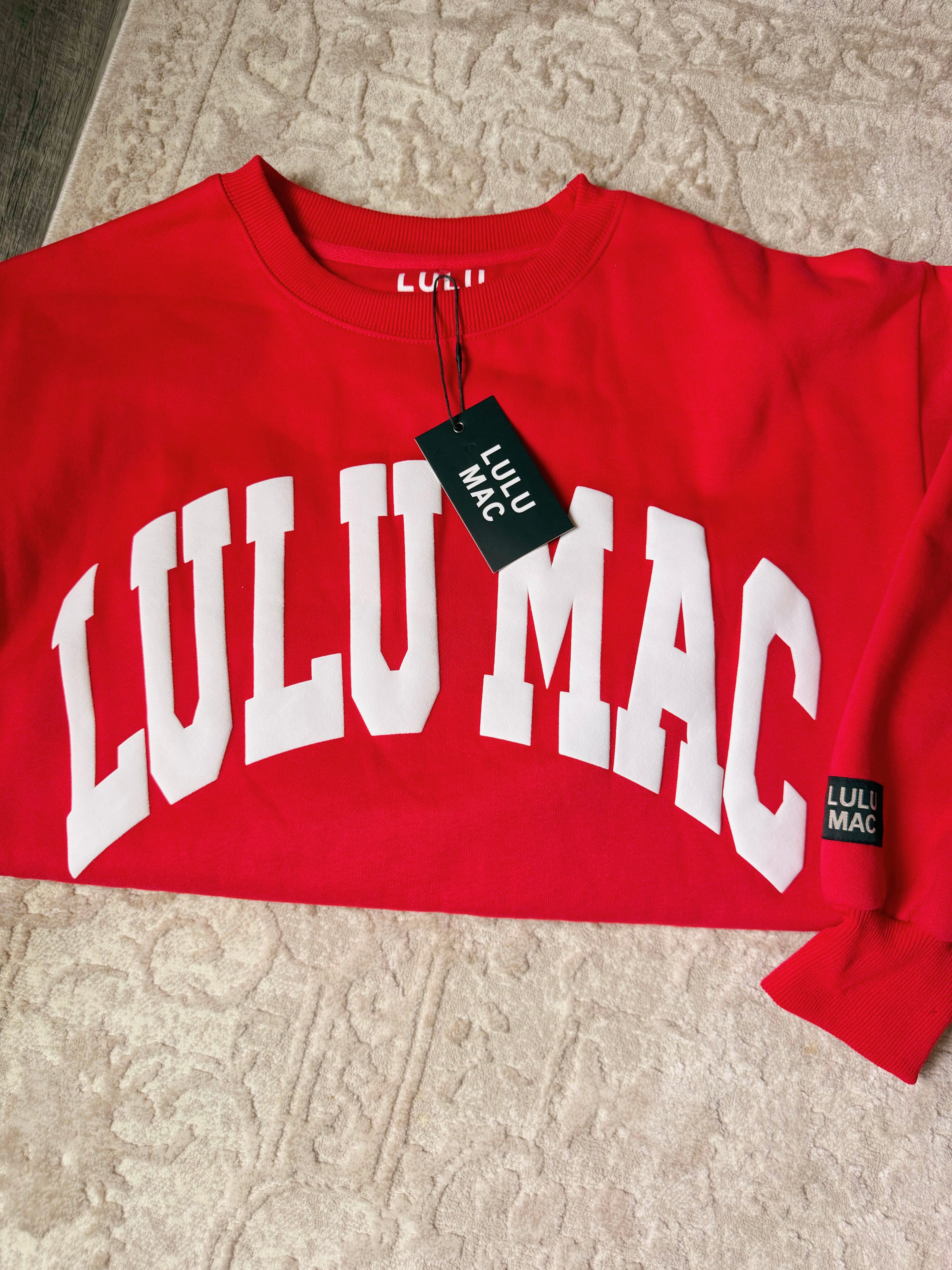 Red LuluMac Crew